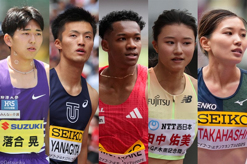 東京世界陸上への超重要な一戦となるアジア選手権！100mと200m連覇狙う栁田大輝と鵜澤飛羽、110mH村竹ラシッドも参戦！前回日本新の秦、5000m山本も連覇懸かる