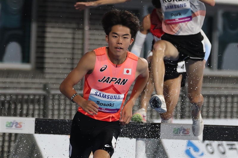 早大ルーキー・佐々木哲は3000m障害4位 序盤は堂々引っ張るも「力不足でした」／アジア選手権