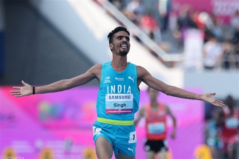 初日の1万ｍはインドのシンが制す 中国勢が5種目制覇 女子20km競歩は17年世界陸上銀の尹航V／アジア選手権