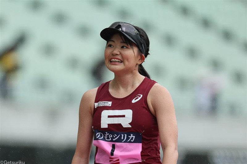 パリ五輪代表・柳井綾音が44分44秒85で有終の10000m競歩4連覇！3年連続の「世界」目指して力強く／関西インカレ