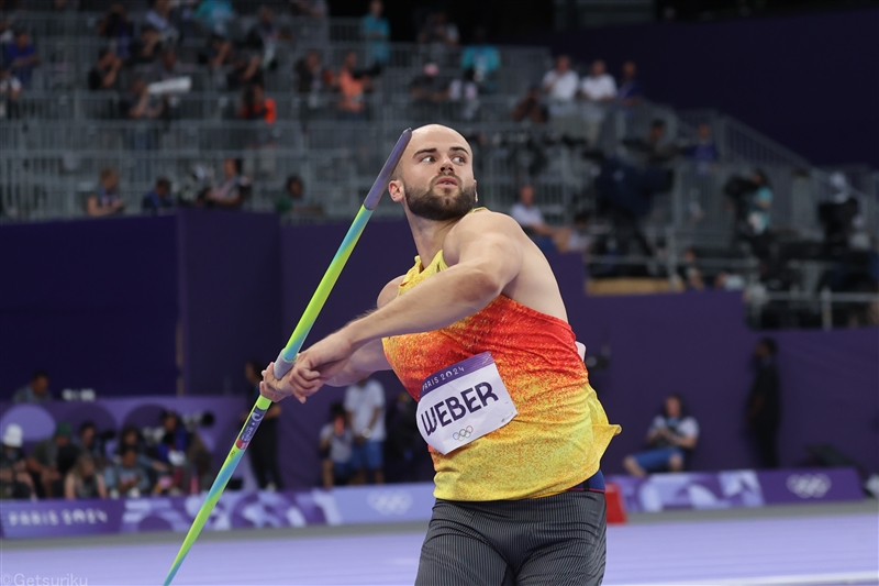 やり投・ヴェバーが今季世界最高91m06 800mはマサレラが1分43秒11で初制覇／DLドーハ
