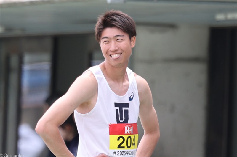 男子走幅跳・藤原孝輝が8m03でV 中国で23年以来の8mジャンプ／WAコンチネンタルツアー