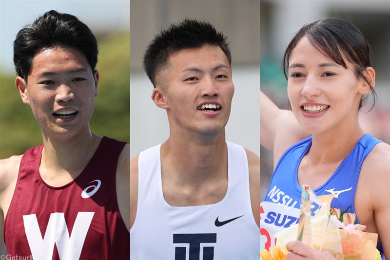 100m栁田大輝が2年ぶりエントリー！ 5000mルーキー・鈴木琉胤が上級生に挑戦、フロレスは女子200m＆400m2冠なるか／関東IC