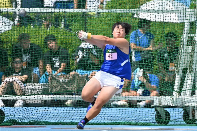 ハンマー投・河部虎弥汰が大会記録を39年ぶり更新！ 100m石田蕉也が10秒47大会新 澤村愛花が女子短距離2冠／北海道IC