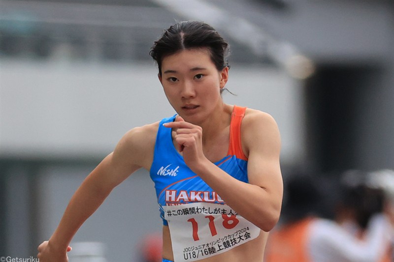 石原南菜100mH県高校新&走幅跳大会新 石橋リレー2冠 全中Vのルーキー加藤未来が七種制覇／IH栃木県大会
