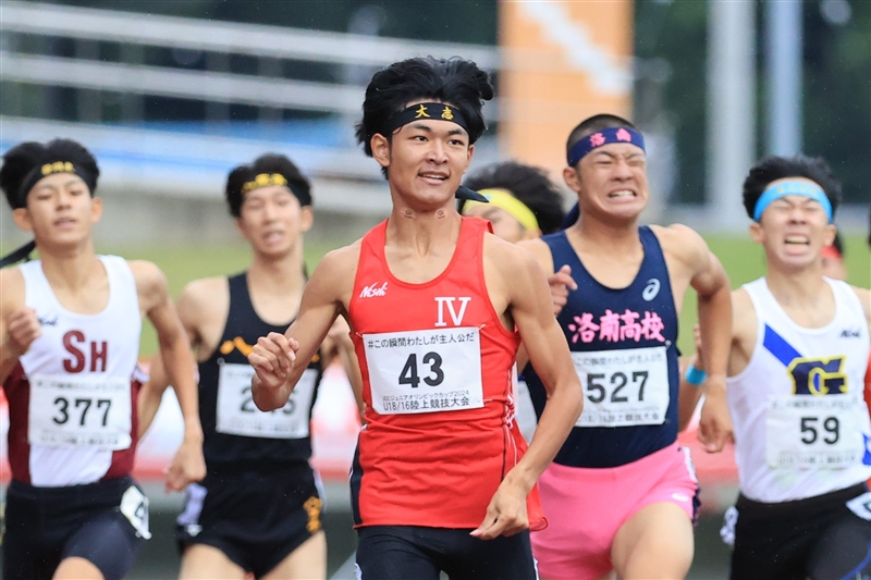 U18大会800m覇者・菊池晴太が1分50秒54大会新 八種競技・相馬大翔は5792点の県高校新 工藤玲七が女子短距離2冠／IH岩手県大会