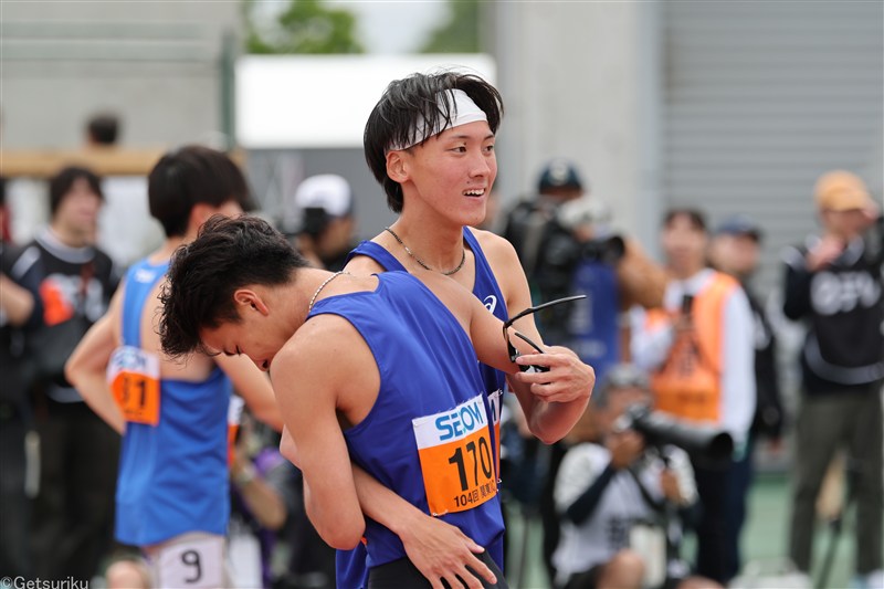 1部1500mは塩原匠と大野聖登の順大勢がワン・ツー！ 総合3連覇へ「少しでも力になれた」／関東IC
