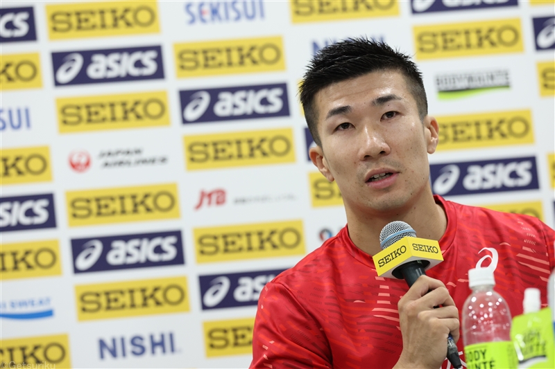 桐生祥秀「標準記録を切ることが目標」レースこなした仕上がりに手応え／セイコーGGP