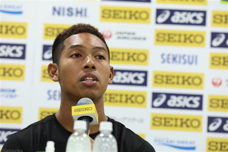 サニブラウン「いつもと比べ遅め」スタートも「1試合1試合精度を上げたい」／セイコーGGP