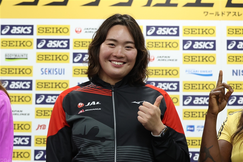やり投女王・北口榛花「精一杯ベストを尽くしたい」／セイコーGGP
