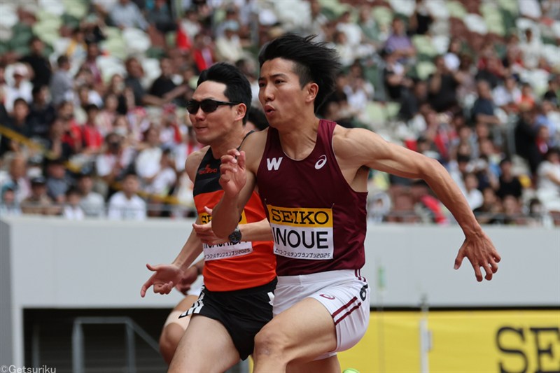 男子100m・井上直紀が10秒12でトップタイム！守祐陽10秒13、灰玉平、桐生、栁田が決勝へ／セイコーGGP