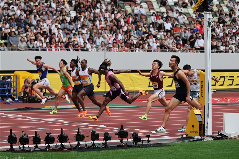 【高平慎士の視点】“栁田大輝の100m”作った決勝は今後につながる 日本スプリント全体に「9秒台」の期待感 ／セイコーGGP