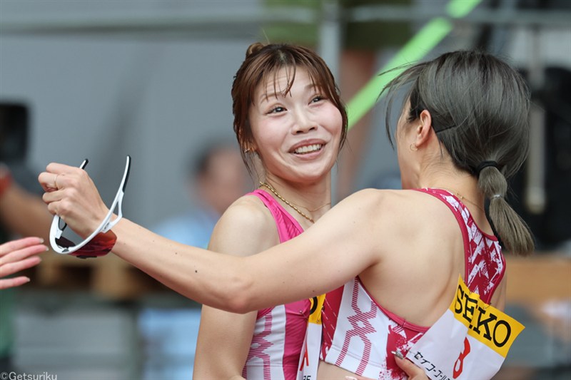 100mH中島ひとみが日本歴代3位の12秒85！「より一層磨きをかけたい」ハイレベルな争い「幸せ」／セイコーGGP