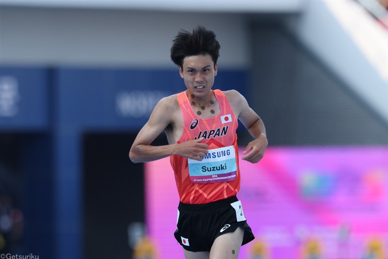 鈴木芽吹 初代表10000m殊勲の2位も「情けなかった」世界陸上への道険しく／アジア選手権