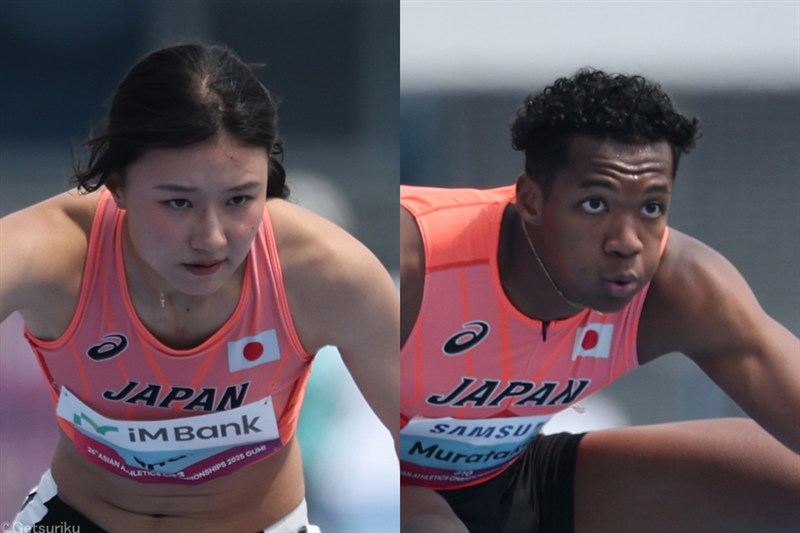 100mH田中佑美が予選から大会新の12秒89！「落ち着いていけた」110mH村竹も悠々通過／アジア選手権