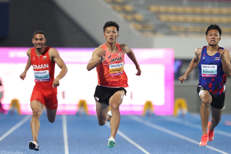 【高平慎士の視点】勝ちに徹し、強さ示した栁田大輝 価値ある100mアジア連覇を日本選手権初Vへ／アジア選手権