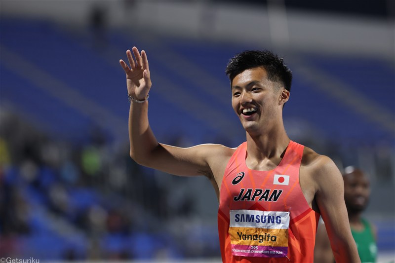 2日目は金メダルが3つ誕生！ 100m栁田大輝は10秒20でV2、1500m飯澤千翔、女子400m松本奈菜子 銀は2、銅は4／アジア選手権