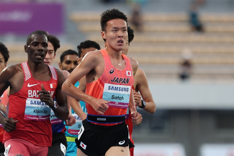 5000m佐藤圭汰は4位 スパート合戦でメダル争い加われず 「基本的なところを見直していく」／アジア選手権