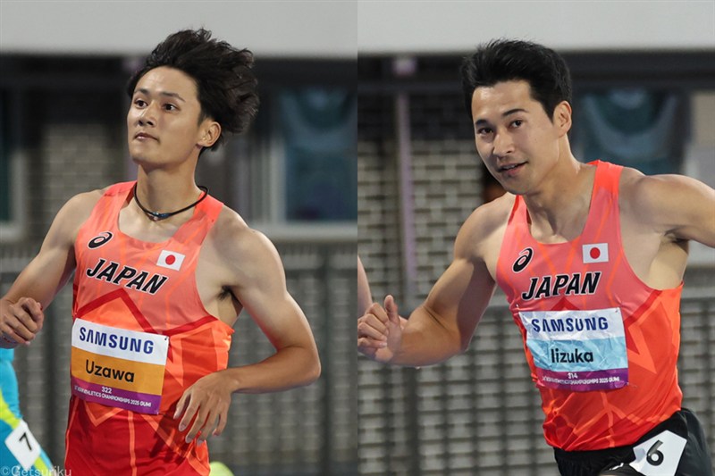 鵜澤飛羽と飯塚翔太が200m決勝進出!! 鵜澤「勝ちきること優先」 飯塚「持てるすべてを出す」／アジア選手権