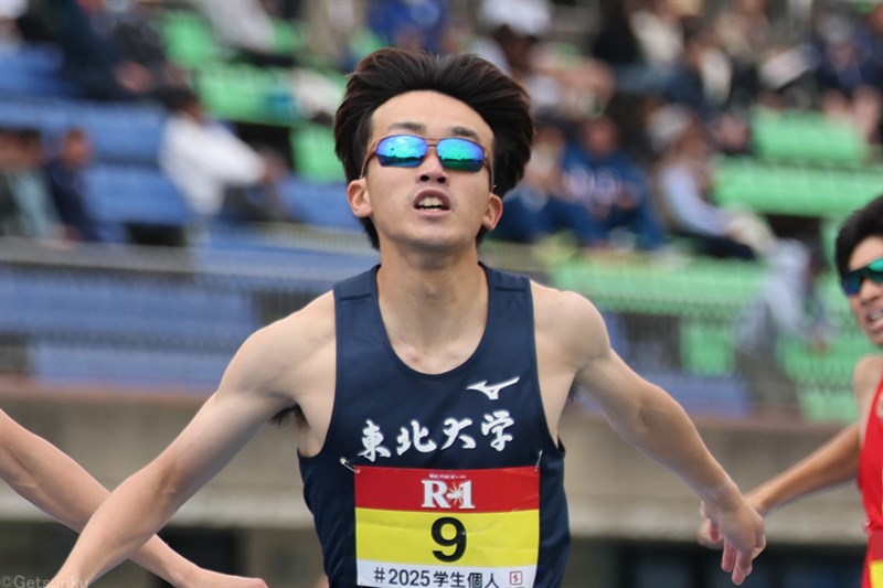 佐々木清翔が200m20秒60の東北学生新！ 東北大が史上初の男子総合V／東北IC