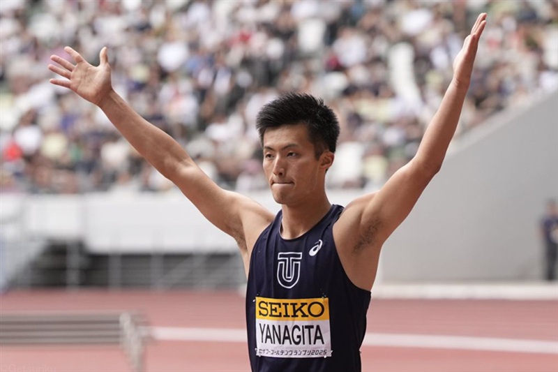 「描いた通りのレース」 男子100mは栁田大輝が10秒06でV 予選から切り替え米国勢抑える／セイコーGGP