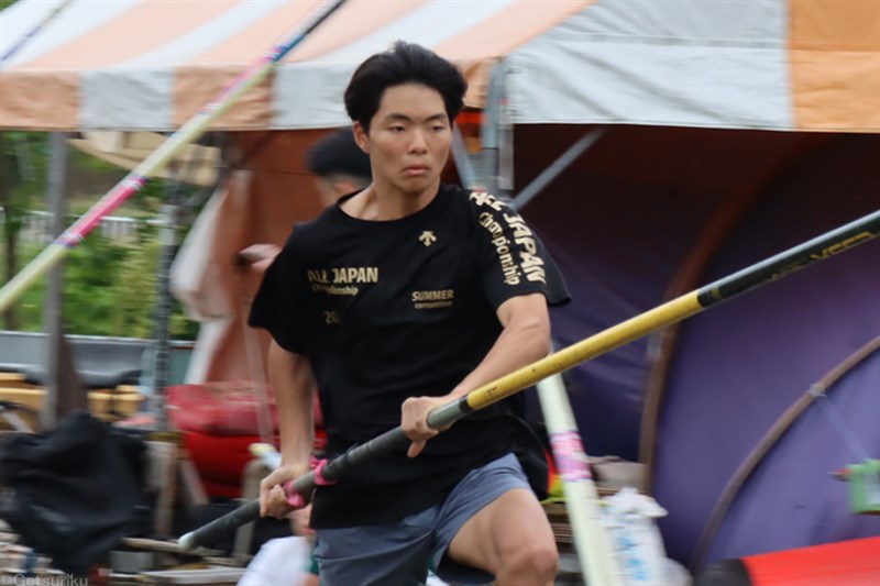 【男子棒高跳】大森蒼以（KPVC・中3埼玉） 4m90＝中学歴代3位タイ