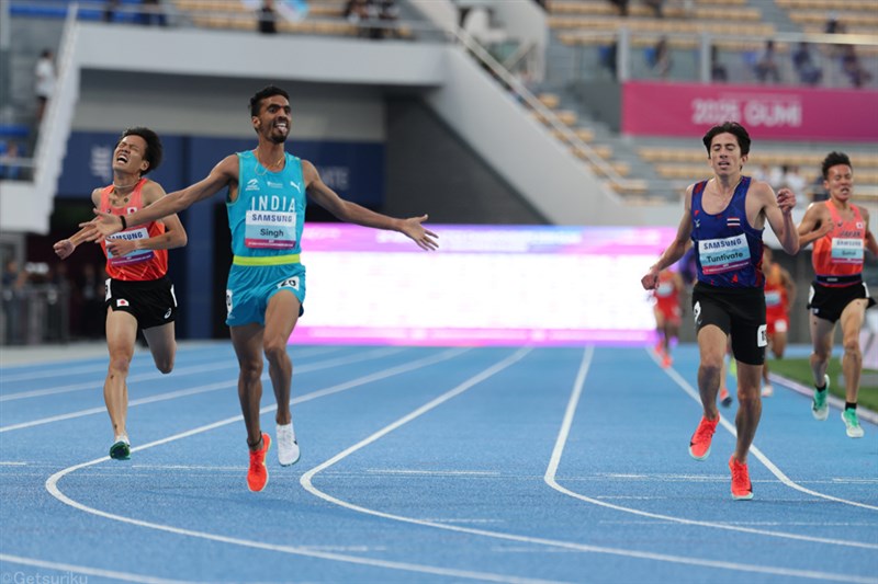 男子5000m森凪也が銅メダル！佐藤圭汰は4位 優勝のシンは10000mとの2冠達成！／アジア選手権