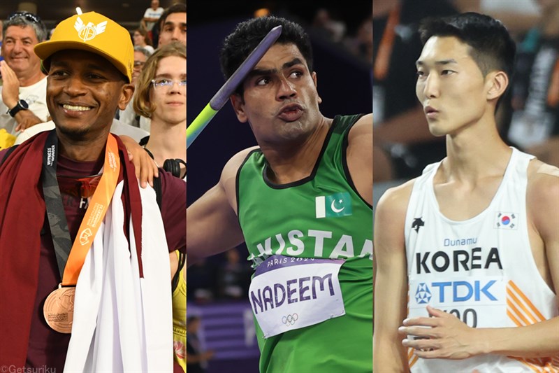 走高跳にバルシム、ウ・サンヒョクがエントリー！ パリ五輪男子やり投金メダル・ナディーム、女子円盤投銀の宋佳媛らも参戦／アジア選手権
