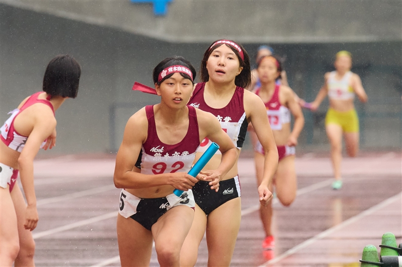 熊本商が4×400mRで19年ぶり大会新の3分46秒46 佐美三ひなた2年連続短距離2冠 山下京桃が砲丸投＆円盤投V／IH熊本県大会