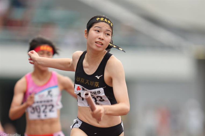女子4×100ｍRは中京大中京が45秒83で制す！ 2位・宇治山田商も好タイム連発 男子走高跳・海野颯人が2m07の自己新／IH東海