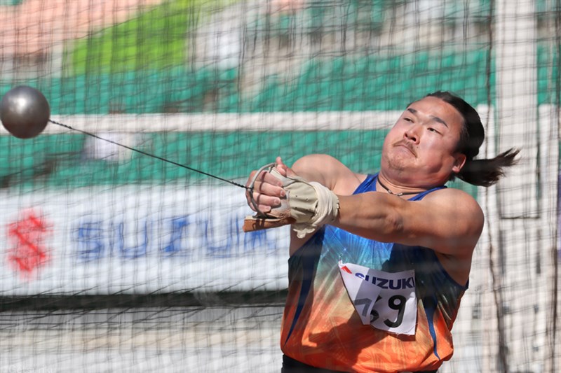 アジア選手権ハンマー投銀の中川達斗が大会新でV 女子三段跳は船田茜理が6回目に逆転勝ち／田島記念