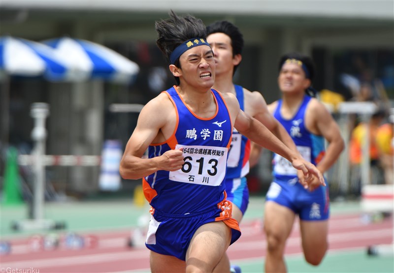 400m橋本頼弥46秒79「全国でメダルを争える」 東京学館新潟&佐久長聖が4継北信越高校新 1500mは家光応輔／IH北信越
