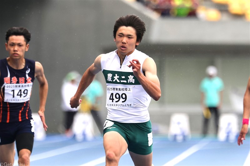 菅野翔唯100m大会新連発で10秒34 渡邊紗莱が棒高跳4m00で2連覇 藤田結愛は円盤投3連覇で投てき2冠／IH北関東