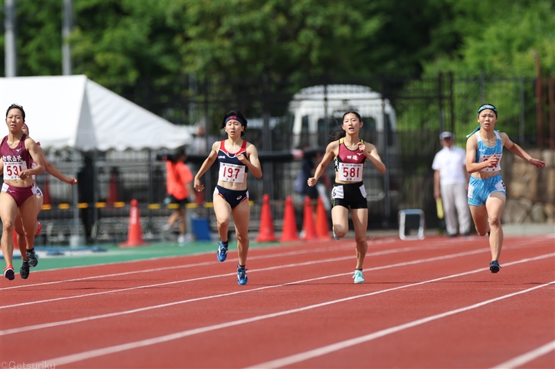 400m・幸長愛美と髙田琥海が大接戦 久保拓己は46秒96 1500m・久保凛は1着通過で決勝へ／IH近畿