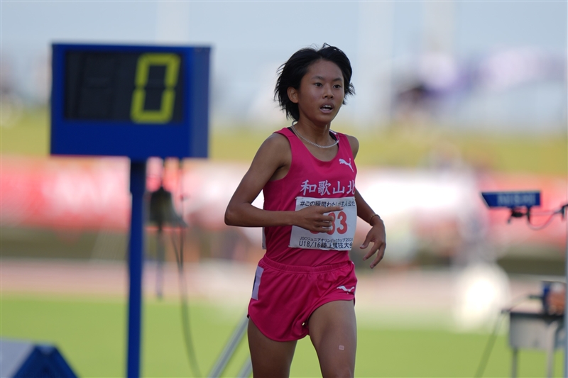 大川菜々美が3連覇の800m含む4冠 400m大会新の髙田琥海も4冠達成 高垣光汰は100m＆200m好記録V／IH和歌山県大会