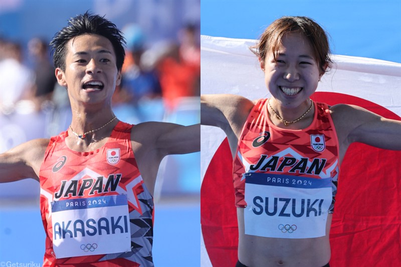 赤﨑暁と鈴木優花が結婚！ パリ五輪入賞のビッグカップルが“ゴールイン” 「笑顔の絶えない家庭を」