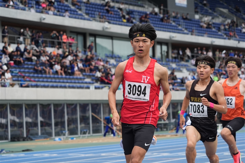 800m昨年全国8位の菊池晴太が1分50秒03の大会新V「収穫と悔しさがある」400mH長谷川桜介が51秒19、三段跳の菅野穂乃は大会新／IH東北