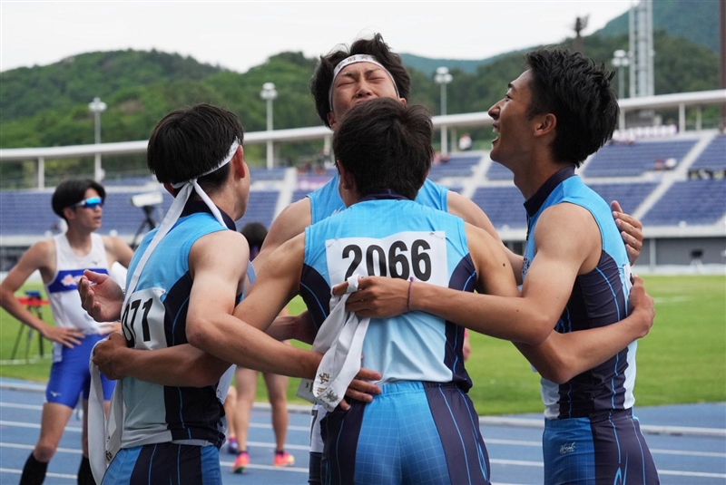 弘前実が地元で男女マイルリレーV！「全国で入賞を」100mH佐藤柚希が13秒70、200m中森が好記録／IH東北