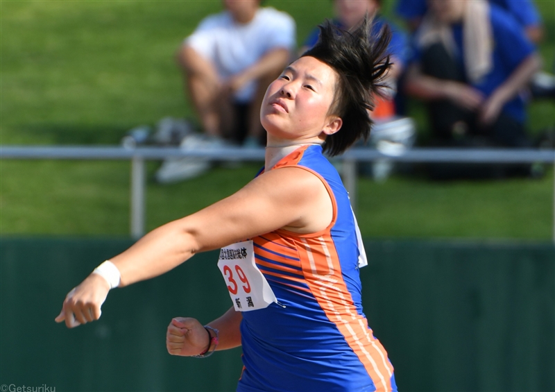 砲丸投・川浦もえが自己新13m43でV！ 「14m台で日本一を」 棒高跳・篭田心優が3m60で優勝／IH北信越