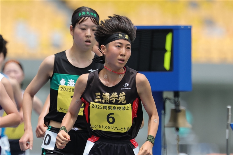 【女子3000m障害】前田二千翔（三浦学苑高3）10分09秒36＝高校歴代3位