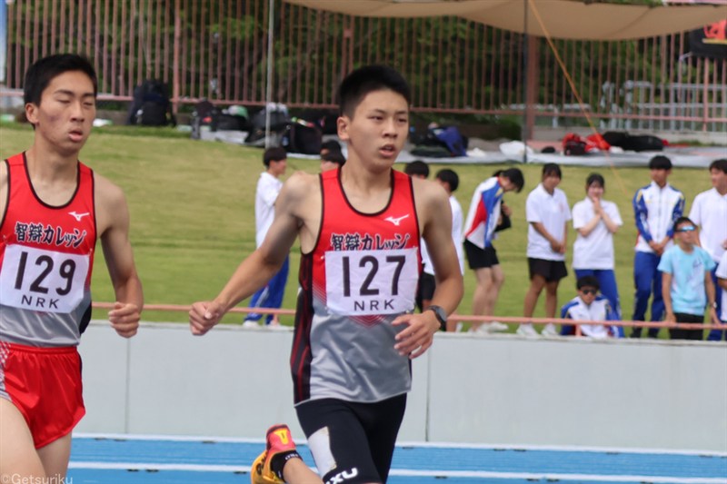 智辯カレッジの飯干颯大＆尾崎一樺が長距離2冠！女子棒高跳中学記録保持者・中村心葵が3m92クリア 添上が総合男女V／IH奈良県大会