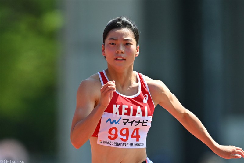 高3・前田さくらが11秒39!!地元で激走、追い風参考ながら土井杏南の高校記録上回る／布勢スプリント