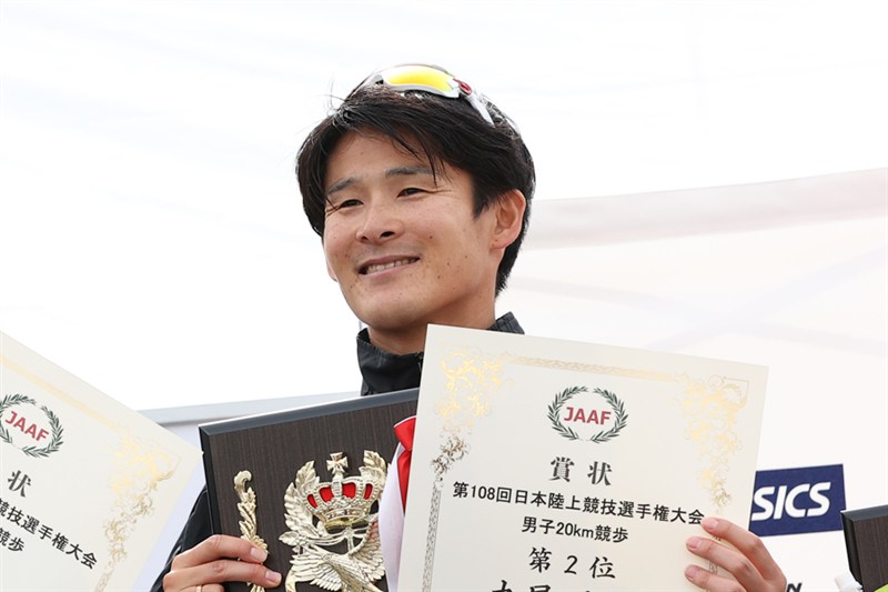 競歩2種目代表の丸尾知司「感謝の気持ちを込めて55kmを」33歳ベテランが悲願のメダルへ