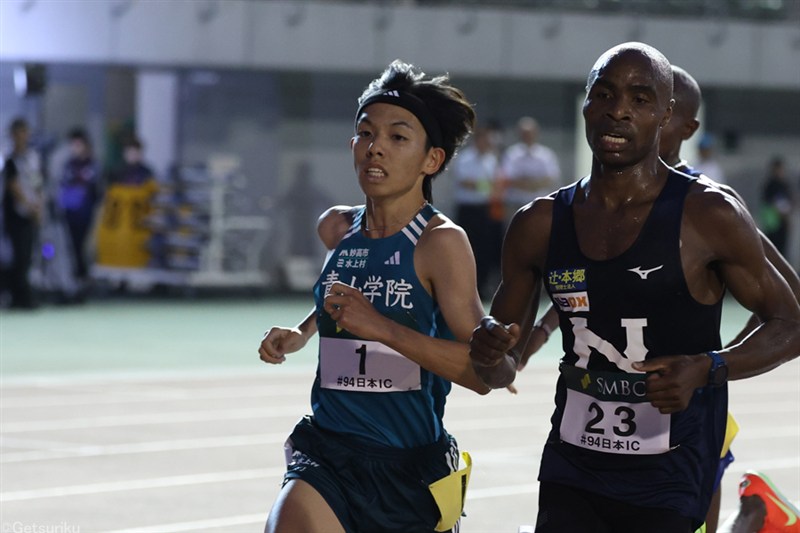 青学大・黒田朝日 地元で激走の10000m3位！「いいところを見せたかった」／日本IC