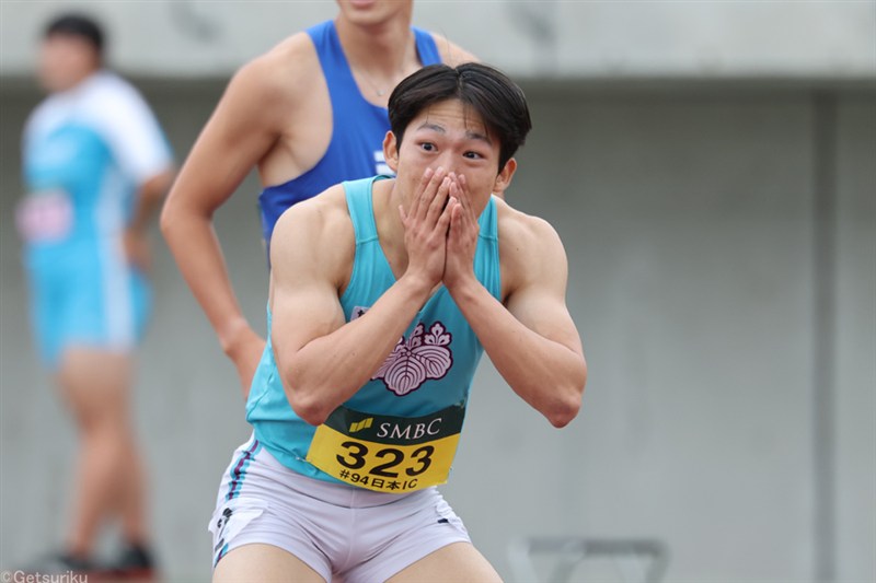 男子100ｍ地元岡山出身の木梨嘉紀が日本一！女子は山形がV 女子ハンマー投・村上来花が4連覇、女子400mフロレスが連覇／日本IC
