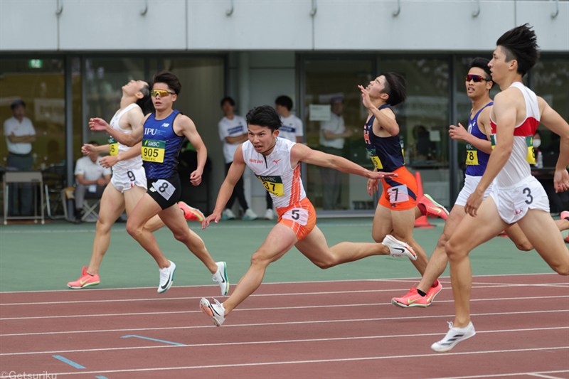 男子200m初の同時V！岩手大・佐々木清翔は全国初決勝で初制覇、環太平洋大・大橋明翔は地元優勝／日本IC
