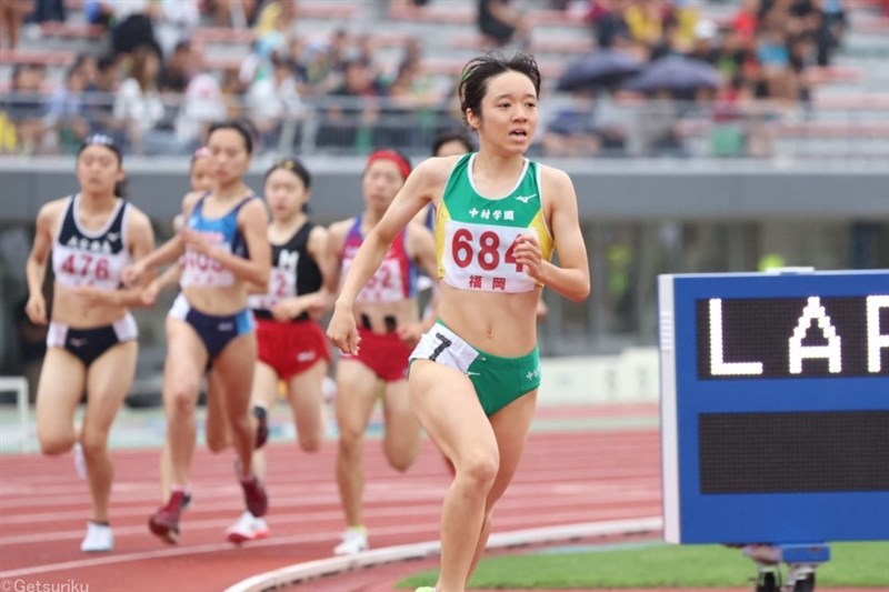 中村学園女3種目V 小松美咲800m2分05秒63の大会新で2連覇&2冠 走幅跳とハンマー投も制す 大塚涼也がやり投65m51／IH北九州