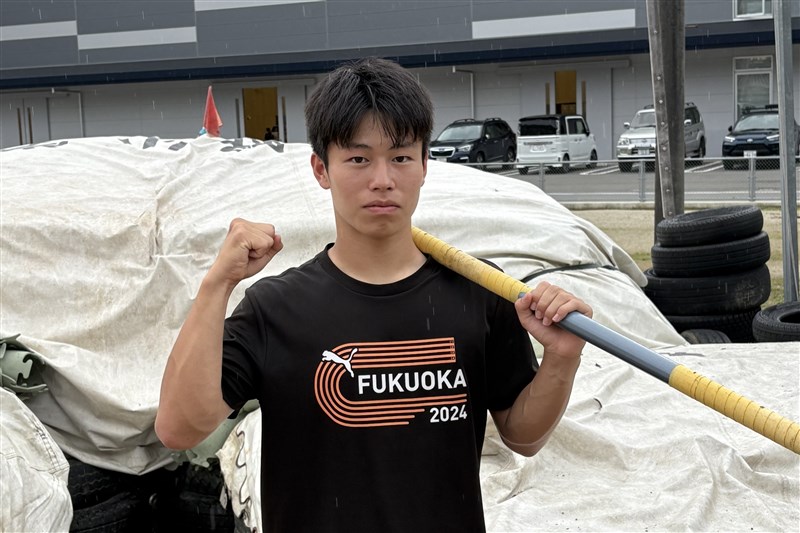 【高校生FOCUS】男子棒高跳・井上直哉（阿南光高）「全国3冠取りたい」と意気込むボウルターは柔道黒帯