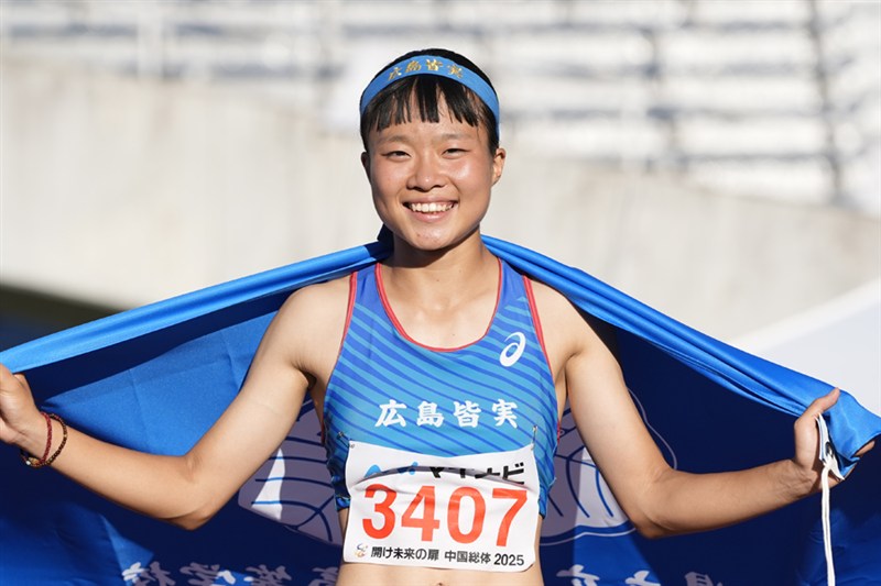 松本真奈100m11秒42 参考記録ながら高校記録上回り悲願のV「地元で優勝できて何よりもうれしい」／広島IH