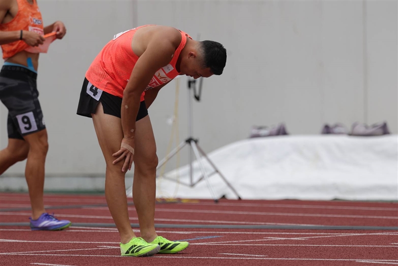 十種競技・奥田啓祐は脚を痛め無念の途中棄権「しっかり休んで次戦に」／日本選手権混成